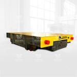 Flat Quad Electric Ferry Transfer Cart Battery Power Heavy Load For Factories