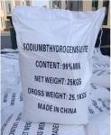 Sodium Hydrogen Sulfite NaHSO3 White crystalline powder Widely used in various