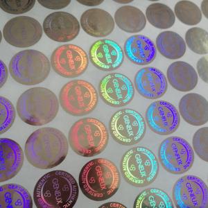 Wholesale Custom design secure label packaging / shining 3D hologram label / adhesive hologram sticker from china suppliers