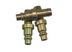 High Flow Pneumatic Quick Coupling , Quick Connect Disconnect Coupling