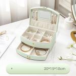 Multi Layer Clamshell Ornaments Storage Box Large Capacity For Hairpin Earrings