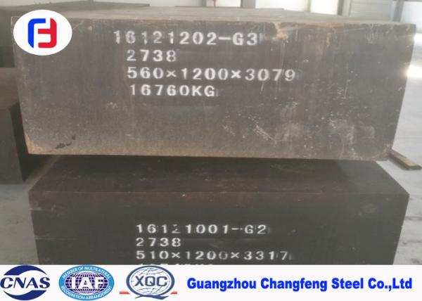 Plasitc Die Hot Rolled Alloy Steel DIN 1.2738 For High Demand Large Plastic