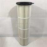 Collector Dust Filter Cartridge High Efficiency 99.5% 0.5μ Porosity