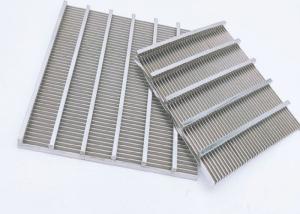 China SS304 SS321 V Slot Filter Wire Mesh Wedge Wire Filter Screen For Agriculture on sale