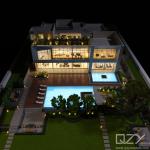 1/50 Cavali Villa Model Maker Architecture Moriyama House Model Saudi Arabia