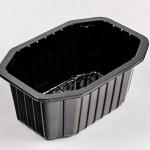 PP Film Covering Disposable Plastic Containers Fresh Meat Vacuum Formed