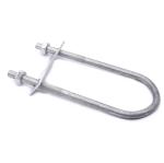 304 316 Stainless Steel U Bolt M12 100mm Square U Bolt DIN3570 High Strength SS