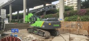 Wholesale 600mm Drilling Tight Access Piling Rig With 30rpm Rotary Speed 8.5m from china suppliers