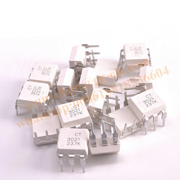 Quality The new original CT3021 DIP-6 random phase photocoupler chip is compatible with MOC3021 for sale