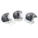 2.25 Mhz Ultrasonic Transducer / Aws Wedge Probe 70 60 45 For Ultrasonic Flaw
