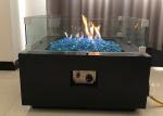40000 BTU Garden Gas Fire Pits 0.4m Corten Steel Gas Fire Pit Set