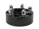 2" (50mm) Black hubcentric 5x120 Wheel Spacers | 66.9mm bore | 14x1.5 Studs