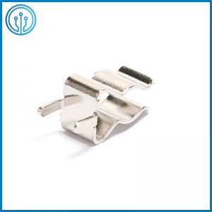 China H62 Nickel Plated Brass 2AG 3AG 5AG Glass Fuse Holder Clips 15A 250V on sale