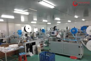 Wholesale Medical Non Woven Mask Making Machine Rustproof 220V-50/60Hz Automatic Control from china suppliers