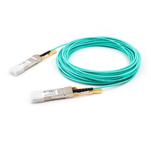 Wholesale Multimode OM3 100G QSFP28 Active Optical Cable Low Power 850nm For Data Center from china suppliers