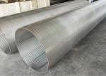 Stainless Steel 304 Reverse Wedge Wire Rotary Screen Drum Cylinder Water