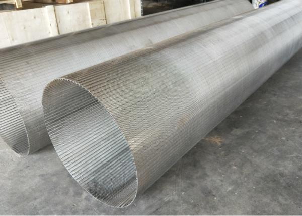 Stainless Steel 304 Reverse Wedge Wire Rotary Screen Drum Cylinder Water