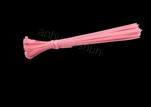 Wholesale Nylon 66 Cable Tie 100 Mm Reusable Plastic Ties Pink from china suppliers