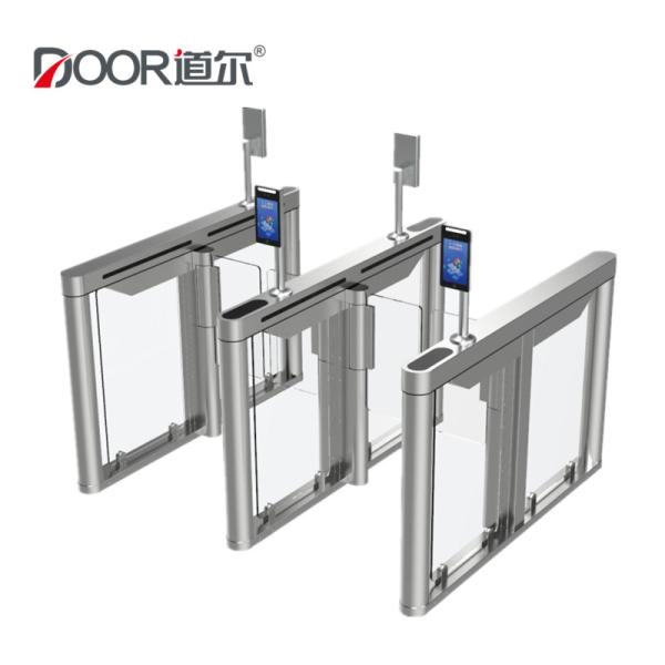 Fast Speed Stainless Steel Facial Recognition Turnstile 6 Groups Sensor For