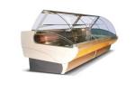 Custom Deli Display Refrigerator , Wheels Dry Heat Refrigerator 2.5meter For