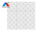 Noiseproof Perforated Metal Ceiling Panels With Round Hole Punched 300×1200mm