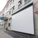 Luxury office projection screen , motorized screen With Aluminum Housing
