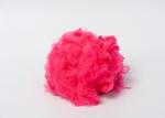 2.5Dtex 51mm Polyester Raw Material Red Virgin Polyester Staple Fiber ISO9001