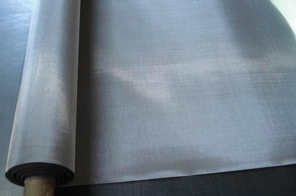 Fine Stainless Steel 304 316 Wire Cloth, 325Mesh Plain Weave 0.0014" Wire 48"