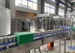 Wholesale 6000can/H 54.9mm Fruit Juice Aluminum Can Filling Machine Non Gassy from china suppliers