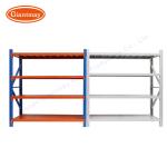Commercial Iron Shelf System Warehouse Rack Floor Standing Display Unit