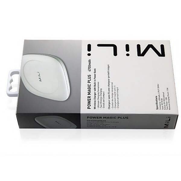 Flexible Pull Out Power Bank Packaging Box With Water Resistance Material