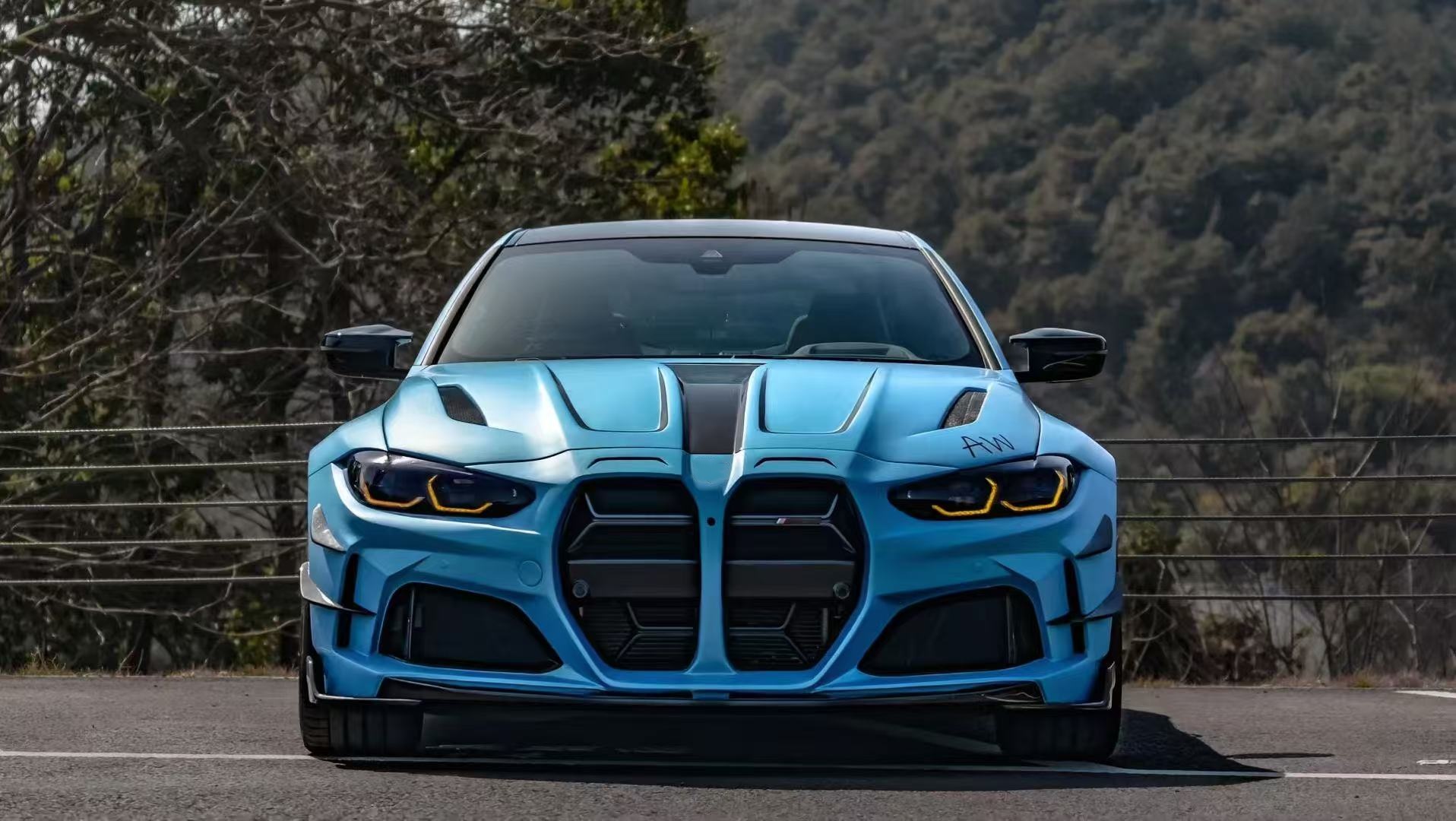 2020 G82M3 M4 Body Kit Bmw Wide Body Kit G22 Front And Rear Bumper
