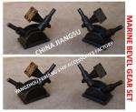 Marine bevel gear set with bracket B1-38.5 CB/T3791-1999, marine bevel gear set,