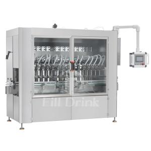 Wholesale Oil Liquid Piston Filler 3000BPH Piston Liquid Filling Machine SS304 from china suppliers