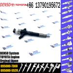 Den-so Original Common Rail Fuel Injector 095000-6870 095000-7360 For TOYO-TA
