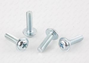 Wholesale Wafer Head Metric Truss Head Machine Screws White Galvanized Cross Recessed from china suppliers