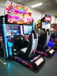 Coin operated Simulator 32'' screen Twins Outrun arcade racing car game machine