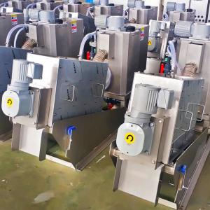 Wholesale Multi Disc Screw Press Food Industry Sludge Drying Machine from china suppliers
