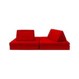 Wholesale High Density Foam Velvet Modular Sofa Couch Playscape Sofa CertiPUR-US from china suppliers