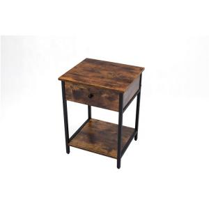 Wholesale Customized Metal Timber Bedside Table Organizer Cabinet from china suppliers
