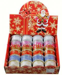 Wholesale Organza Bling Ribbon Wreath Christmas Present Weeding Wire Edged Packing Gifts from china suppliers