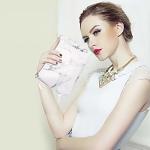 Waterproof Cosmetic Organizer Bag Makeup Display Case Custom Printing