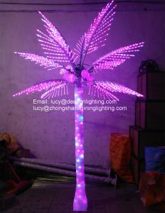 Wholesale color changing led palm tree light from china suppliers