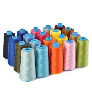 Wholesale 40/2 50/2 100% Spun Polyester Sewing Thread 3000/4000/5000m Dyed Color from china suppliers