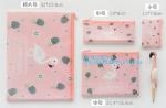Zipper Bag Warmter Office Document Cash Coin Stationery Storage Mesh File Bags