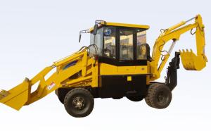 Wholesale Total Operating Weight 7500kg Backhoe Loader Articulated Hydraulic Steering from china suppliers