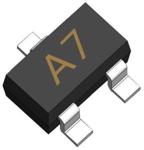 Wholesale SOT-323 BAV99W BAV56W Silicon Epitaxial Planar NPN Transistor A7 from china suppliers