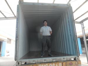 China loading photos-25kgs bags bulk in container on sale