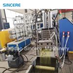 PE PET Plastic Recycling Granulating Line Single Screw Extruder Machinery