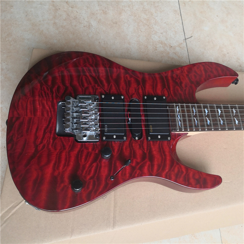 High quality Customized 6 string electric guitar color is optional cedar body rosewood fingerboard basswood back side